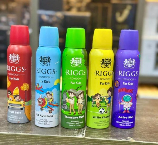 Riggs London body spray for kids