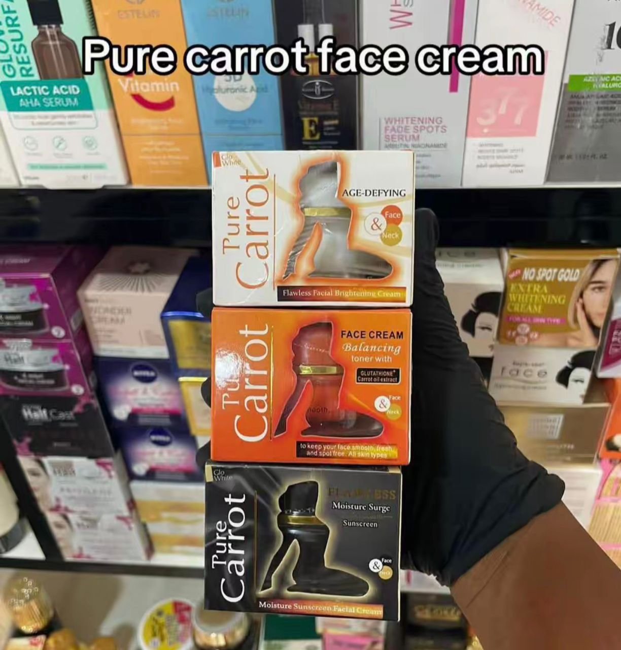 Pure Carrot Face cream